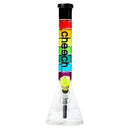 Cheech Glass 17" Rainbow Glycerin Beaker Water Pipe