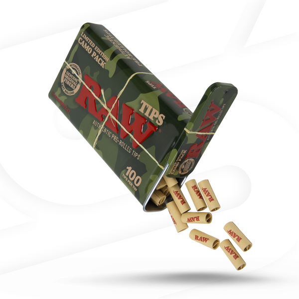 RAW Limited Edition 100Ct Pre Rolled Tip Tins