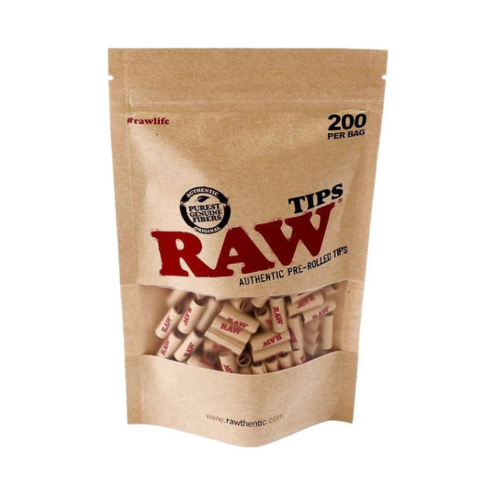 RAW Pre-Rolled Tips (Bag Of 200)