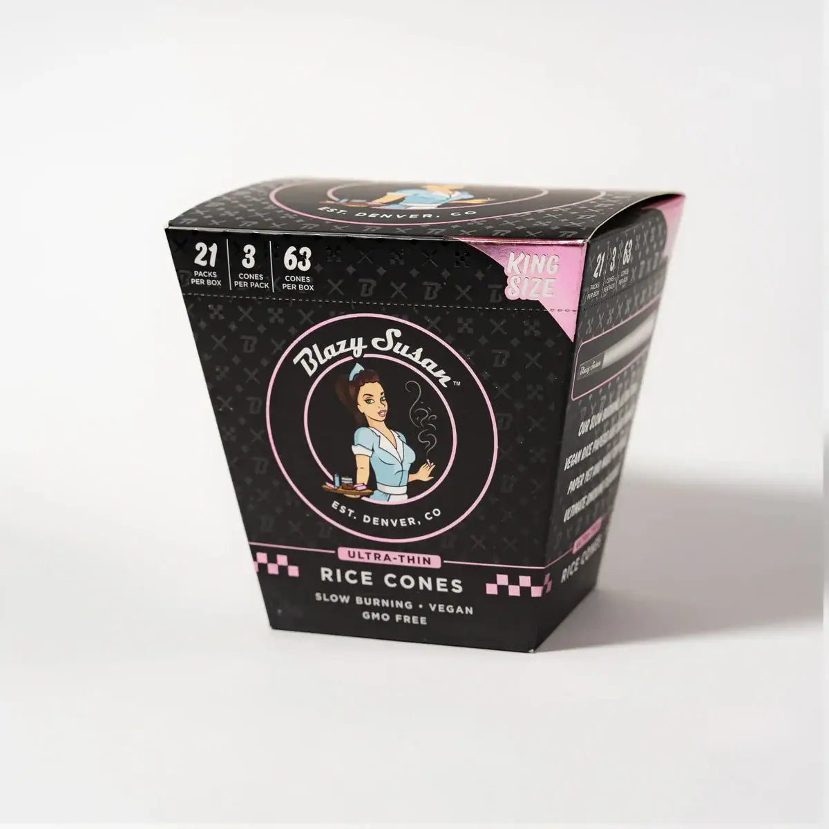 BLAZY SUSAN ULTRA THIN RICE CONES (50CT)