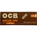 OCB Virgin Unbleached Pre-Rolled Tip (25Ct)
