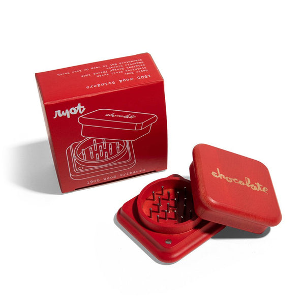 RYOT Chocolate X RYOT 2-Pc Red Maple Grinder
