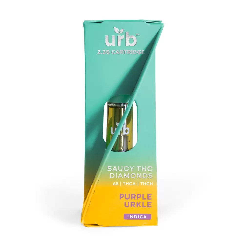 Urb Saucy Thc Diamonds D8/THCA/Thch Cartridge 2.2G