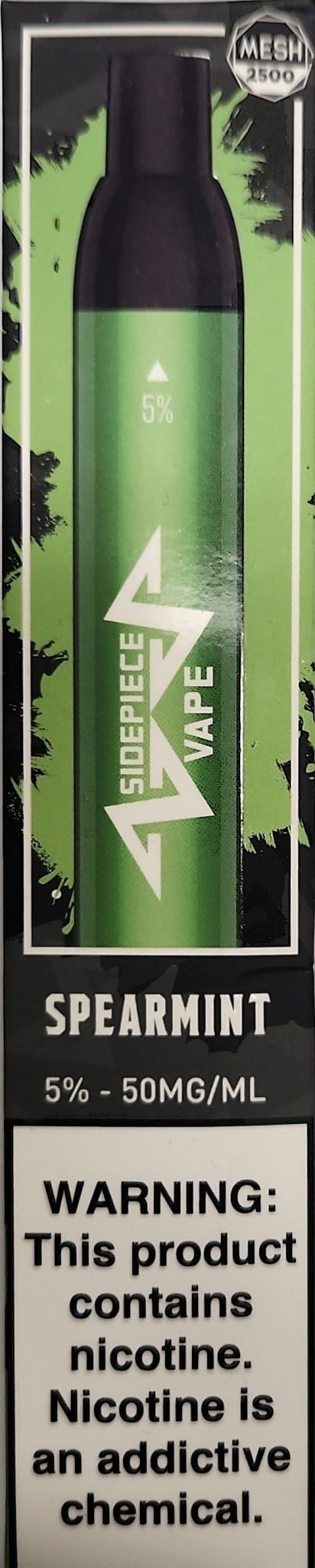 Sidepiece Disposable 2500 Puffs