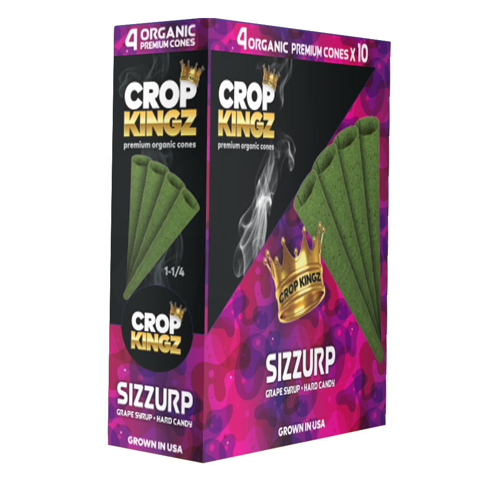 Crop Kingz Hemp Cones 1 1/4 Sizzurp