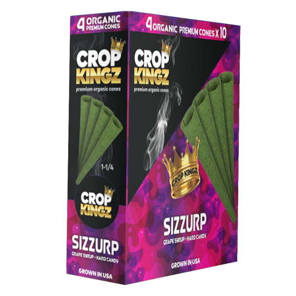 Crop Kingz Hemp Cones 1 1/4 Sizzurp