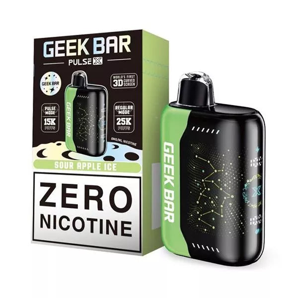 Geek Bar Pulse X Zero Nicotine 25K Puff Disposable