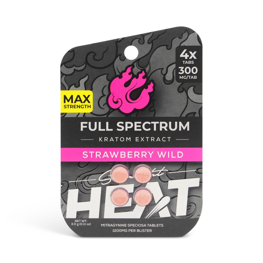 STRAIGHT HEAT BLACK FULL SPECTRUM EXTRACT 300MG (4CT)