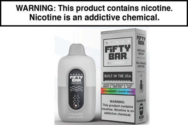 FIFTY BAR 2% V2 20K PUFF DISPOSABLES