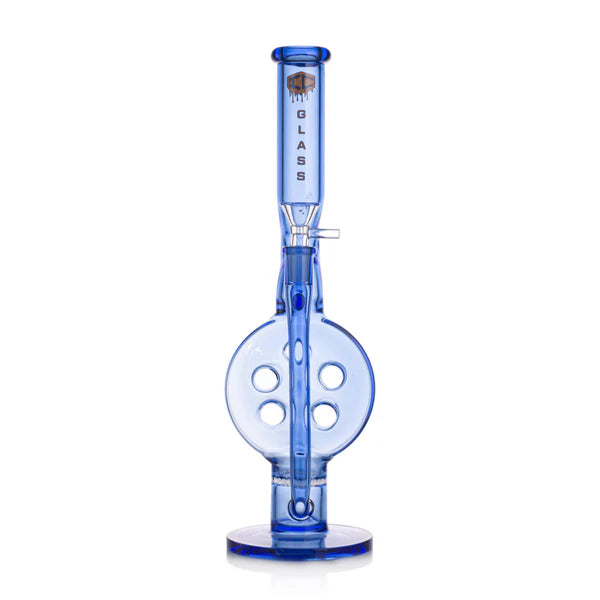 IC GLASS - 13" SWISS PERC RECYCLER WATER PIPE