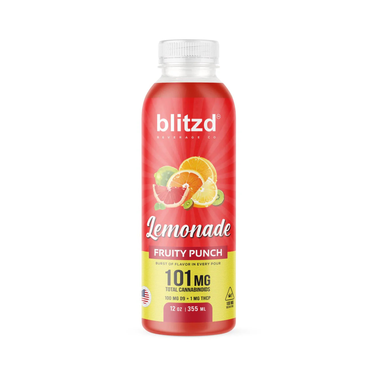 BLITZD LEMONADE 100MG D9 + 1MG THCP