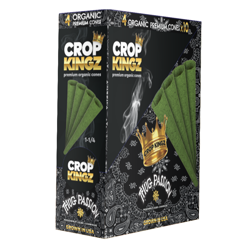 Crop Kingz Hemp Cones 1 1/4 Thug Passion