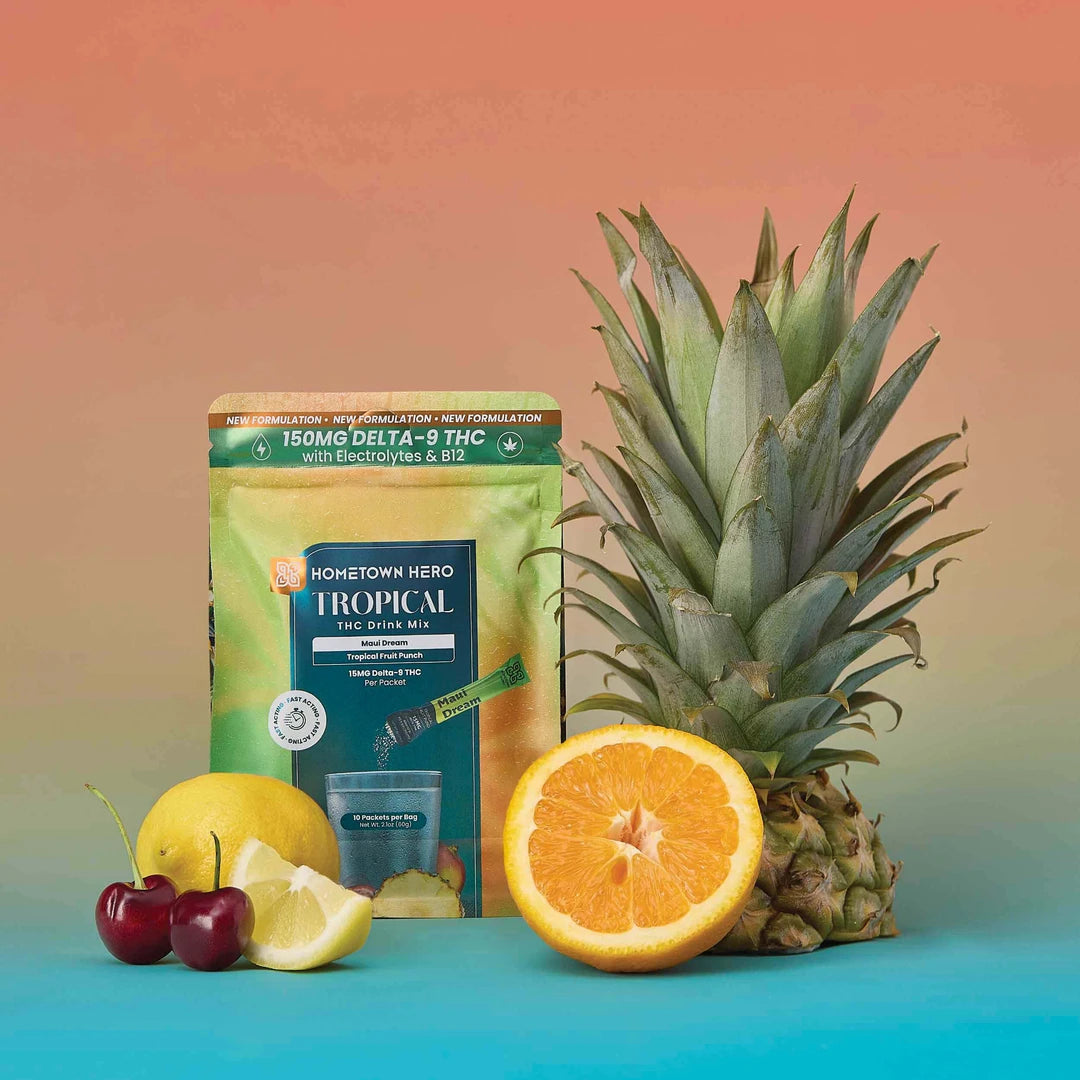 HOMETOWN HERO TROPICAL THC DRINK MIX