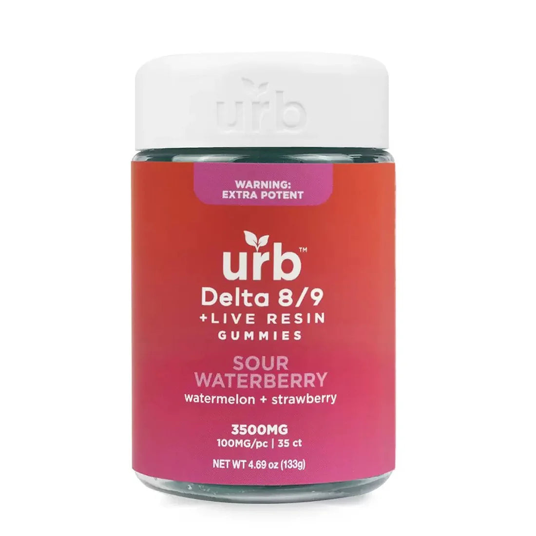 URB D8/D9 LIVE RESIN 3500MG GUMMIES