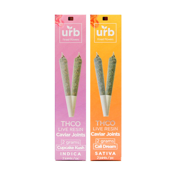Urb THC-O Caviar Joints 2G - Cupcake Kush Indica