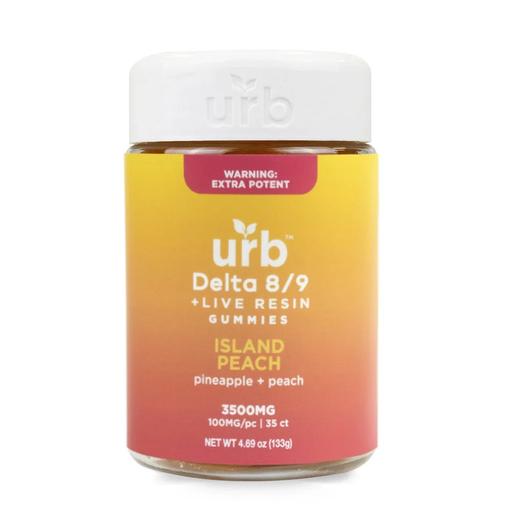 URB D8/D9 LIVE RESIN 3500MG GUMMIES