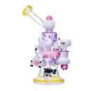 Cheech Glass Color Incycler Water Pipe, Smooth Hits, Superior Filtration, Eye-Catching Design
