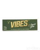 Vibes 1 1/4 Organic Hemp Paper - Green Box