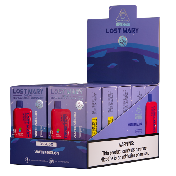 Lost Mary Os5000 Zero Nic Disposable (5000 Puffs)