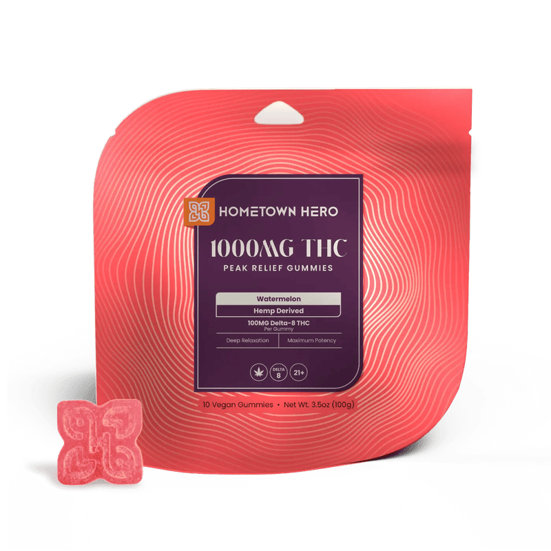 Hometown Hero Peak Relief Gummies,