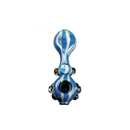 Red Eye Glass 5� Middle Man Hand Pipe