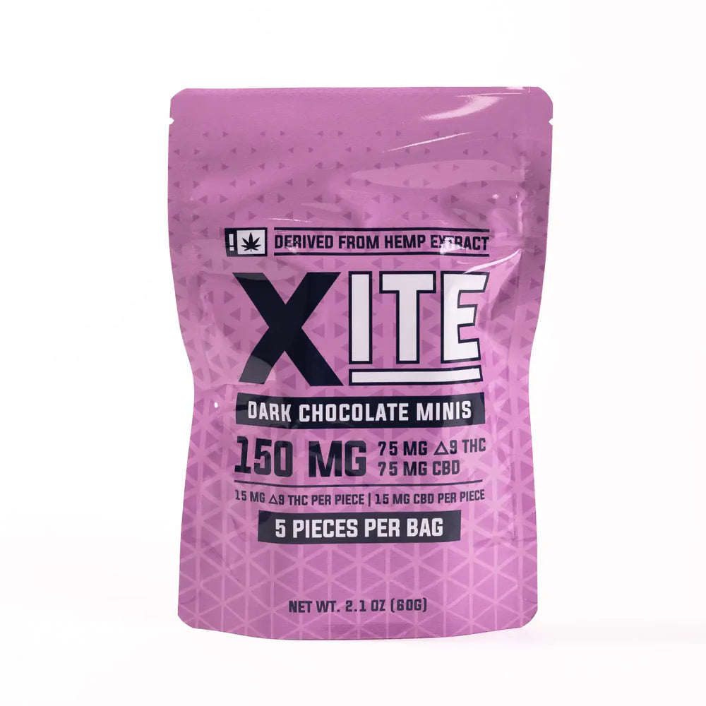 XITE DELTA 9 150MG DARK CHOCOLATE