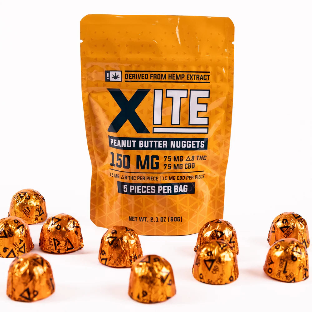 XITE D9 15/15MG PEANUT BUTTER NUGGETS